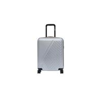 K-Way Chariot cabine Eudoxie, gris, 100 % polycarbonate, 55 x 38 x 22 cm, 39 L, 4 roues Spinner, serrure TSA