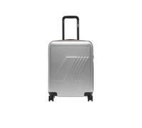 K-Way Chariot cabine K81372W 55x40x20 cm, Gris Md-08y, Valise rigide ultra légère