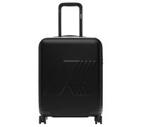 K-Way Chariot cabine K81372W 55x40x20 cm, Usy Black Pure, 55 x 38 x 22 cm, Valise rigide ultra légère