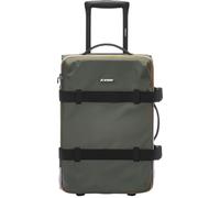 K-way Chariot de voyage Blossac S en nylon avec tissu renforcé et roulettes mobiles, poches fonctionnelles