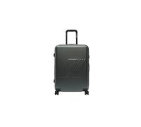 K-Way Chariot en polycarbonate, vert foncé, 57L, 64 x 43 x 25 cm, 4 roues Spinner, serrure TSA