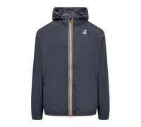 K-Way - Doudoune bleue à capuche avec logo - Homme - Vestes - Bleu - Taille: M