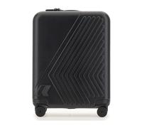 K-Way - Eudoxie Logo Trolley - Homme - Valises - Noir - Taille: ONE Size
