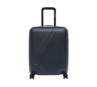 K-Way Chariot cabine Eudoxie, bleu foncé, polycarbonate 100%, 55x38x22 cm, 4 roues Spinner, TSA
