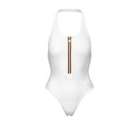 K-Way, Femme, Maillots de bain, Blanc, Taille: 40 FR Une-pièce