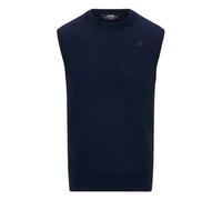 K-Way - Gilet pour hommes pour looks quotidiens - Homme - Pulls - Bleu - Taille: 2XL