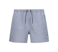 K-Way - Hazel MID Stripes Beach - Homme - Maillots de bain - Bleu - Taille: L