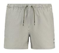 K-Way - Hazel Mid Stripes Beach - Short de bain - L - white / green lichen