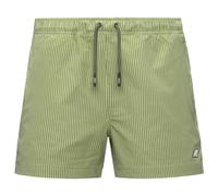 K-Way - Hazel Mid Stripes Beach - Short de bain - M - green dark lime / green