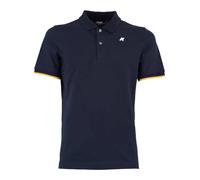 K-Way, Homme, Tops, Bleu, Taille: 2XL Polo en Coton et Élasthanne