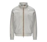 K-Way, Homme, Vestes, Gris, Taille: 2XL Manteau Gris en Jersey de Nylon Extensible