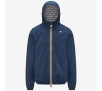 K-Way Veste à capuche Jack Stretch Dot Imperméable Homme Bleu nuit nacré Taille L