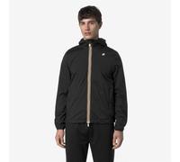 K-Way - Jack Stretch Nylon Jersey - Veste imperméable homme Black Pure - S