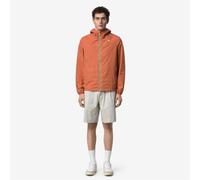 K-Way - Jack Stretch Nylon Jersey - Veste imperméable homme Orange Brownish - S