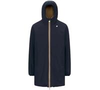 K-Way - Jacob St Warm Reversible 3/4 Jacket - Homme - Manteaux - Bleu - Taille: 2XL