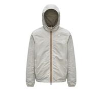 K-Way Veste imperméable Jake Cotton Double Réversible Beige Lt - Green Lichen M