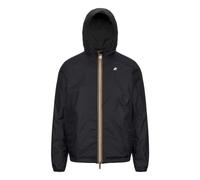 K-Way Veste à capuche Jake Plus 2 Double noir/vert canne - Taille S