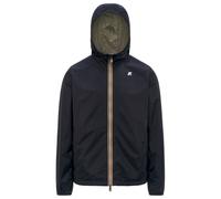 K-Way Veste à capuche Jake Plus 2 Double Bleu nuit/Vert canne Taille L