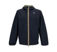 K-Way Veste à capuche Jake Plus 2 Double bleu nuit/vert canne - Taille S