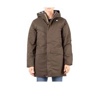 K-Way - Jarno Twill Marmota Jacket - Homme - Manteaux - Brun - Taille: XL