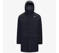 K-Way Jarno Twill Marmotta - Parka homme Blue D / Blue A M