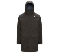 K-Way - Jarno Twill Marmotta - Parka - XXL - black olive / blue airforce