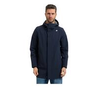 K-Way Veste Homme Tommy Bonded Jersey V longueur 3/4 Bleu Taille 2XL
