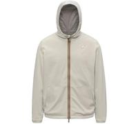 K-Way - K8134Tw.c84 Veste à capuche zippée réversible - Femme - Sweatshirts et sweats à capuche - Beige - Taille: 40 FR