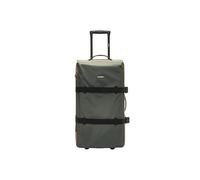 K-way Le chariot de voyage Blossac M est fait de nylon avec tissu de renfort à la base. L'accessoire comporte quatre roues qui suivent chaque mouvement, poches fonctionnelles pour organiser le avec.,