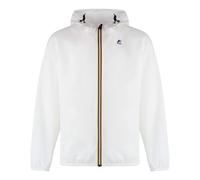 K-Way - Le Vrai 3.0 Claude Veste en nylon à capuche - Homme - Vestes - Blanc - Taille: 2XL