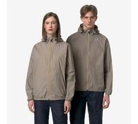 K-Way - Veste coupe-vent imperméable et respirante compactable - Le Vrai 4.0 Claude Beige Taupe - Taille S Beige S
