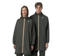 K-Way – Veste Le Vrai 4.0 Eiffel East – Coupe-vent imperméable compactable – XS Green Blackish