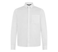 K-Way - Long-Sleeve Cotton Shirt - Homme - Chemises - Blanc - Taille: L