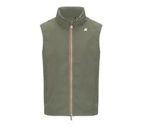 K-Way - Manteau vert en jersey de nylon extensible - Homme - Vestes - Vert - Taille: XL