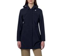K-Way - Mathy Bonded Jersey - Femme - Manteaux - Bleu - Taille: 38 FR