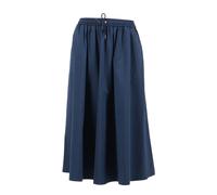 K-Way - Mosella Light Poplin Tech Lungo - Femme - Jupes - Bleu - Taille: 38 FR