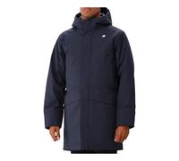 K-Way - Parka Bleu Jarno Twill Marmotta - Homme - Manteaux - Bleu - Taille: L