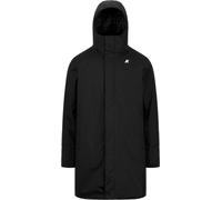 K-Way - Parka imperméable et isolée en duvet naturel et synthétique - Thomas Warm Ottoman Black Pure pour Homme en Nylon - Taille L - Noir Noir L