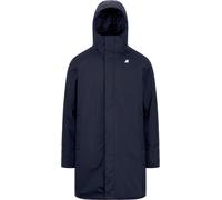 K-Way - Parka imperméable et isolée en duvet naturel et synthétique - Thomas Warm Ottoman Depht Blue pour Homme en Nylon - Taille L - Navy Navy L