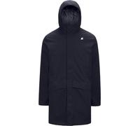 K-Way - Parka isolante et imperméable - Jarno Twill Marmotta Blue D Blue A - Taille XL - Navy Navy XL
