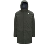 K-Way - Parka isolante et imperméable - Jarno Twill Marmotta Green B Blue A pour Homme - Taille S - Vert Vert S