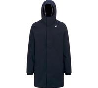 K-Way - Parka longue et doublée - Thomas Bonded Blue Depht Blue Depht pour Homme - Taille XL - Navy Navy XL