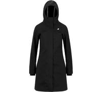 K-Way - Parka longue imperméable et chaude - Stephy Bonded Black Blue Depht pour Femme - Taille L - Noir Noir L
