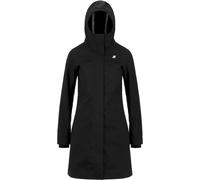 K-Way - Parka longue imperméable et chaude - Stephy Bonded Black Blue Depht pour Femme - Taille M - Noir Noir M