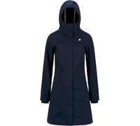 K-Way - Parka longue et chaude - Stephy Bonded Blue Depht Blue Depht pour Femme - Taille M - Bleu Bleu M
