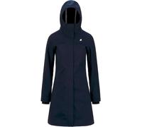 K-WAY - STEPHY BONDED - PARKA MI-LONGUE POUR FEMME - A2B BLUE DEPHT - BLUE DEPHT - 8/S 8