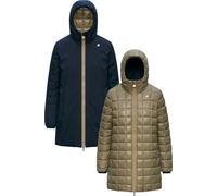 K-Way - Parka réversible en Primaloft® - Sophie St Thermo Double Blue Depth Green Army - Taille S - Navy Navy S