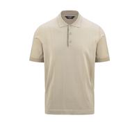 K-Way - Polo classique à manches courtes - Homme - Tops - Beige - Taille: L