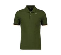 K-Way - Polo en coton Vincent - Homme - Tops - Vert - Taille: L