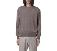 K-Way - Pull en mérinos Sébastien - Homme - Pulls - Beige - Taille: XL